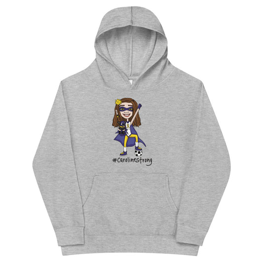 CAROLINE STRONG SUPERHERO KIDS HOODIE (MORE COLORS)