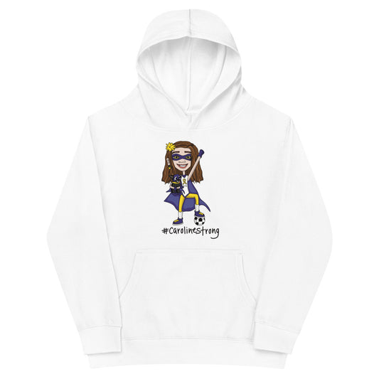 CAROLINE STRONG SUPERHERO KIDS HOODIE (MORE COLORS)