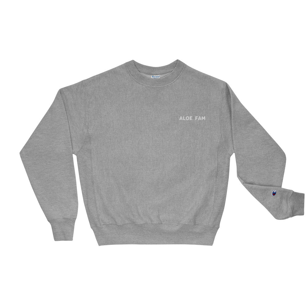 ALOE FAMILY CHAMPION CREW NECK SWEATSHIRT (MORE COLORS)