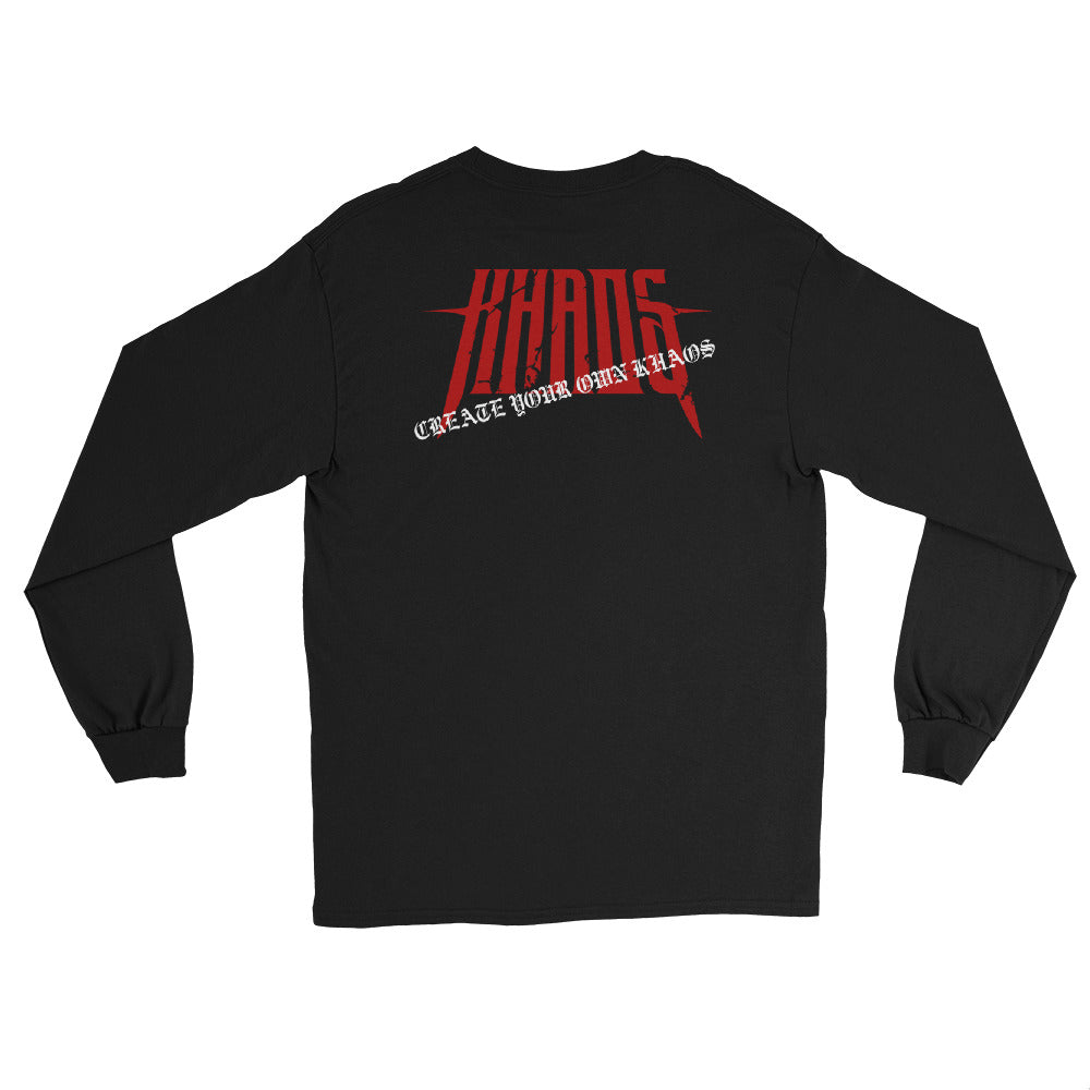 KHAOS CYOK & LOGO LONGSLEEVE T-SHIRT