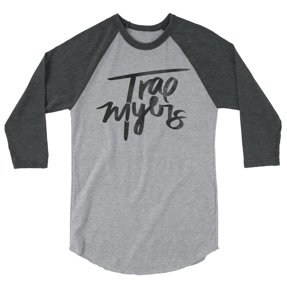 TRAE MYERS FULL NAME BASEBALL RINGER TEE