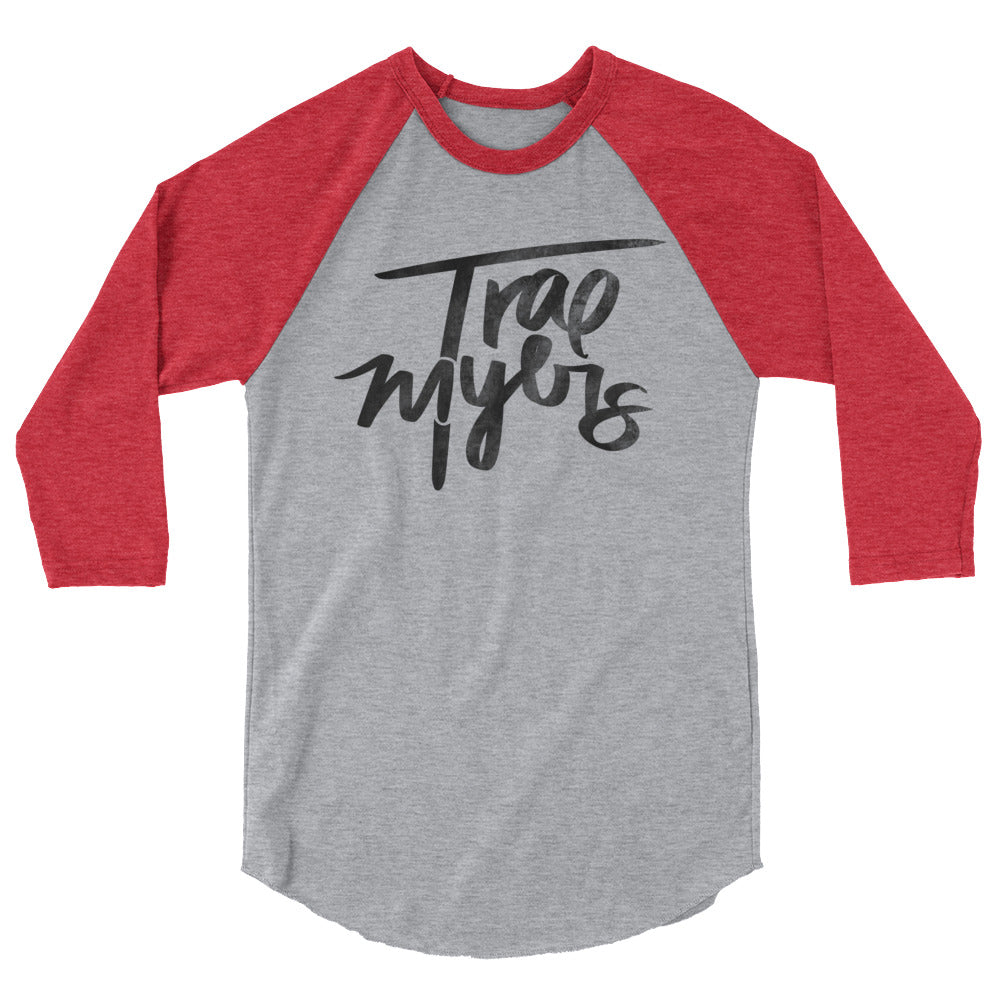 TRAE MYERS FULL NAME BASEBALL RINGER TEE