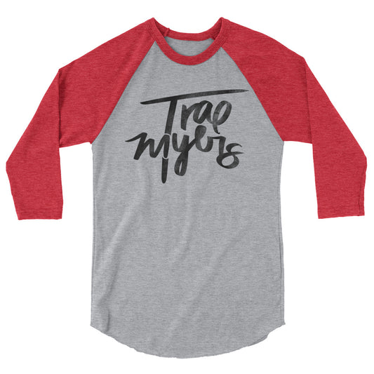 TRAE MYERS FULL NAME BASEBALL RINGER TEE