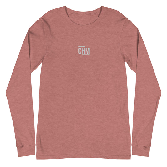 CARING HEARTS EMBROIDERED INITIALS LOGO LONG SLEEVE T-SHIRT (MORE COLORS)