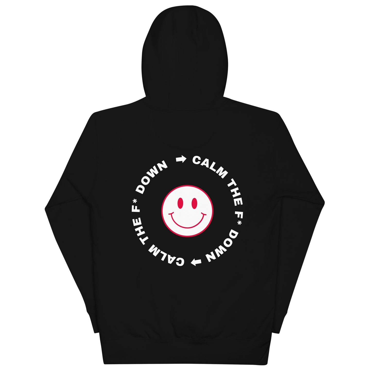 UNITY HOODIE SMILEY FACE CALM TF DOWN HOODIE (MORE COLORS)
