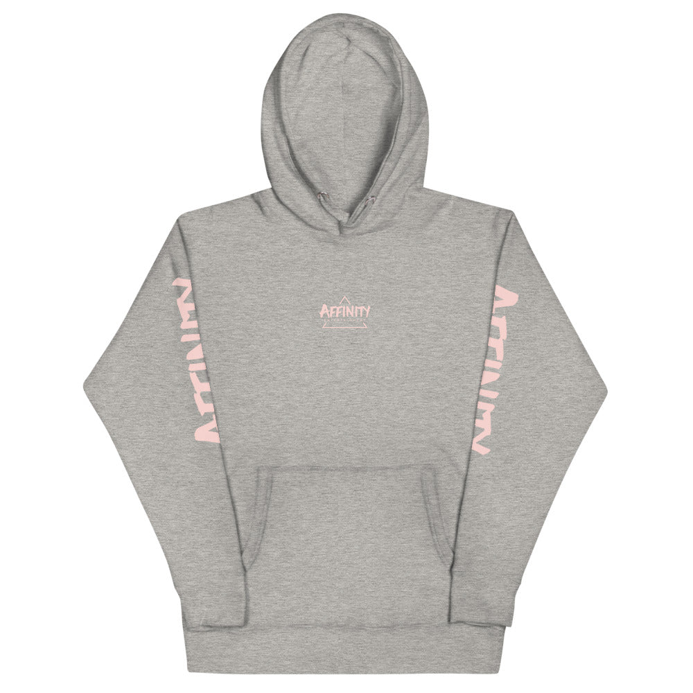 AFFINITY ENTERTAINMENT PINK LOGOS HOODIE (MORE COLORS)