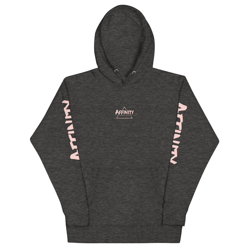 AFFINITY ENTERTAINMENT PINK LOGOS HOODIE (MORE COLORS)