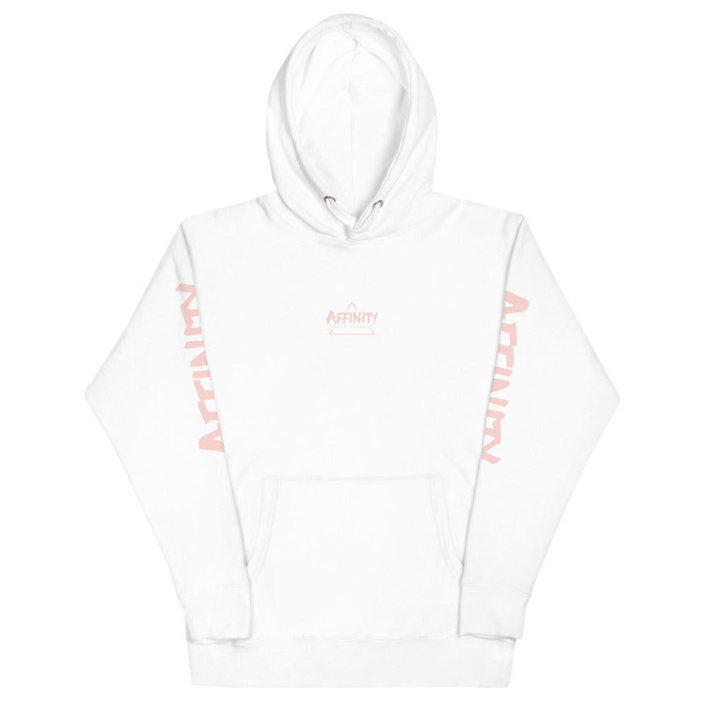 AFFINITY ENTERTAINMENT PINK LOGOS HOODIE (MORE COLORS)