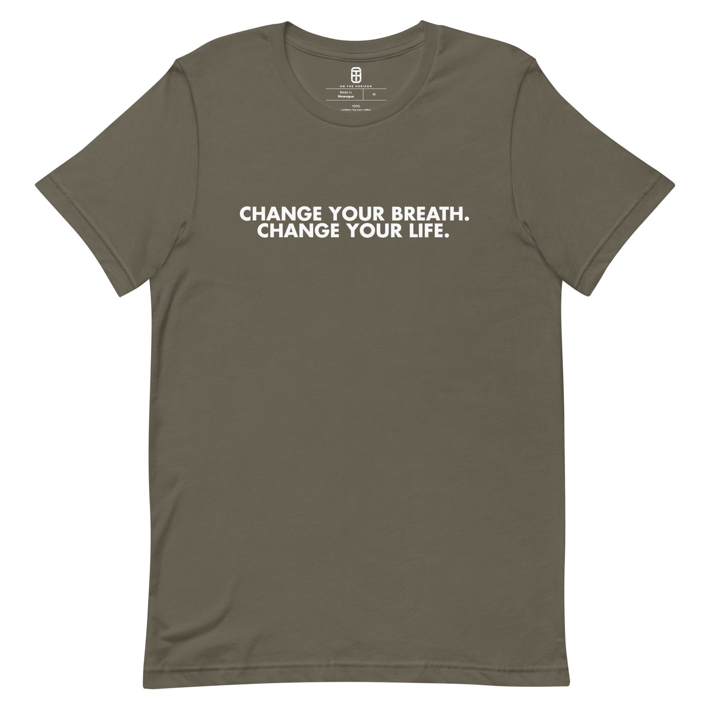 THE MINDSTRONG PROJECT CHANGE YOUR BREATH T-SHIRT (MORE COLORS)