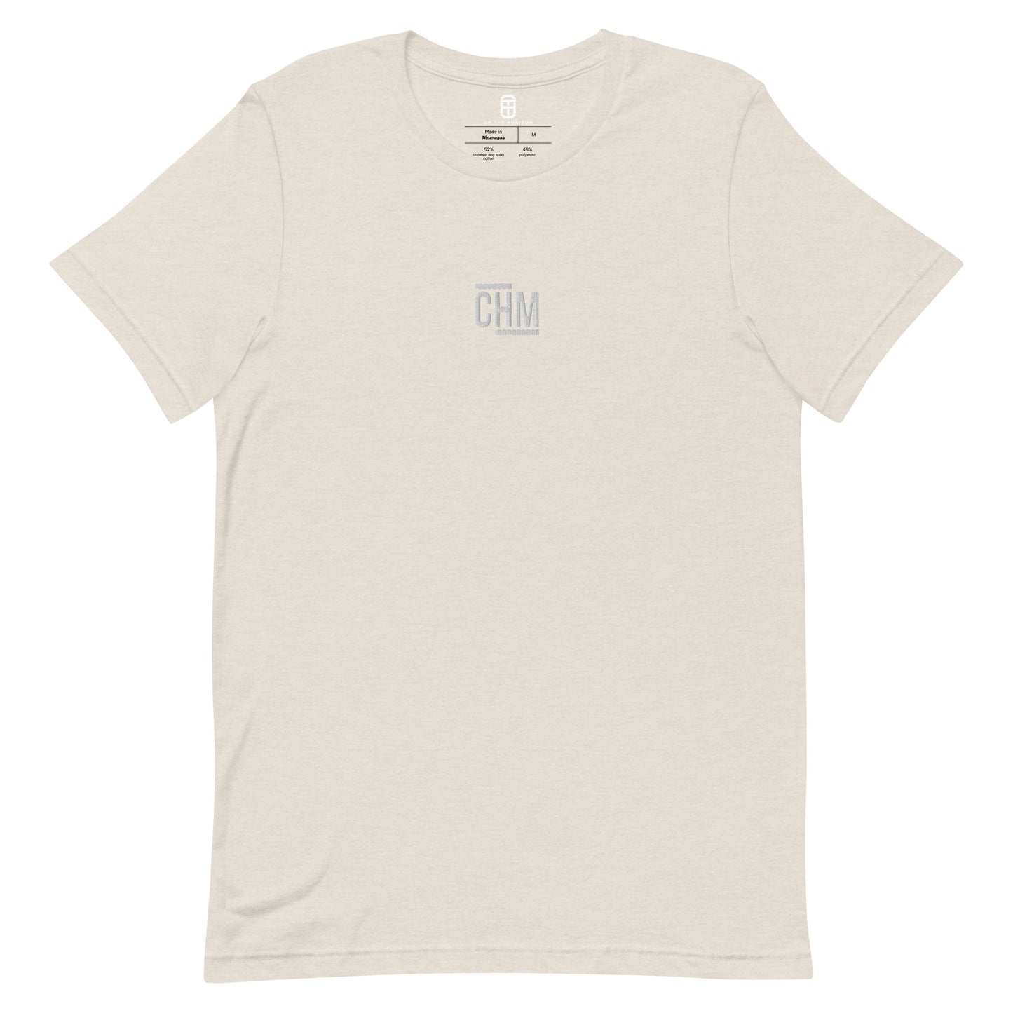 CARING HEARTS WHITE EMBROIDERED INITIALS LOGO (MORE COLORS)