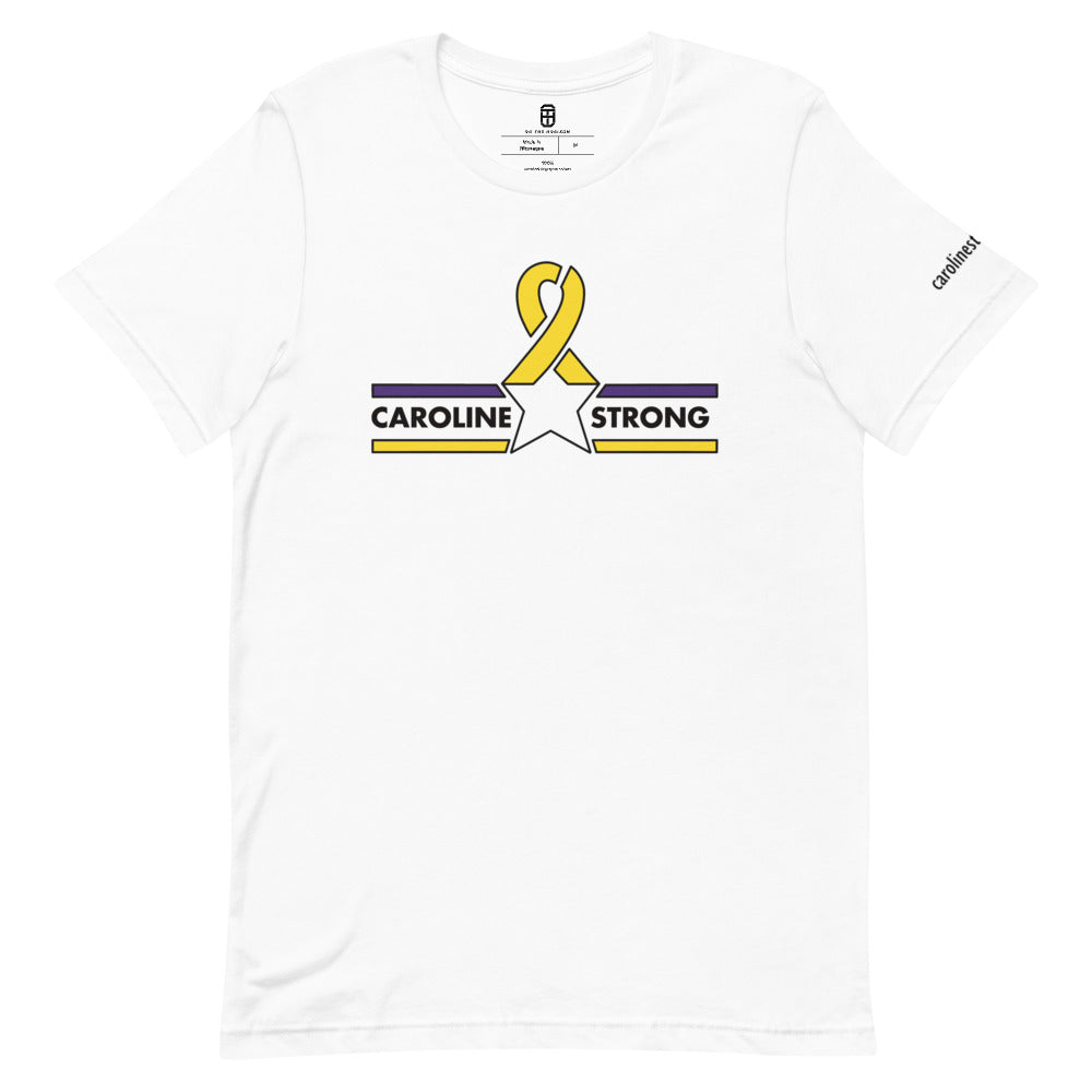 CAROLINE STRONG BLACK OUTLINE LOGO T-SHIRT (MORE COLORS)