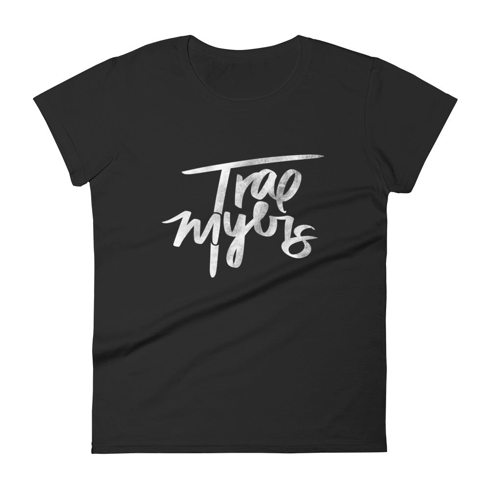 TRAE MYERS FULL NAME WOMEN'S T-SHIRT (MORE COLORS)