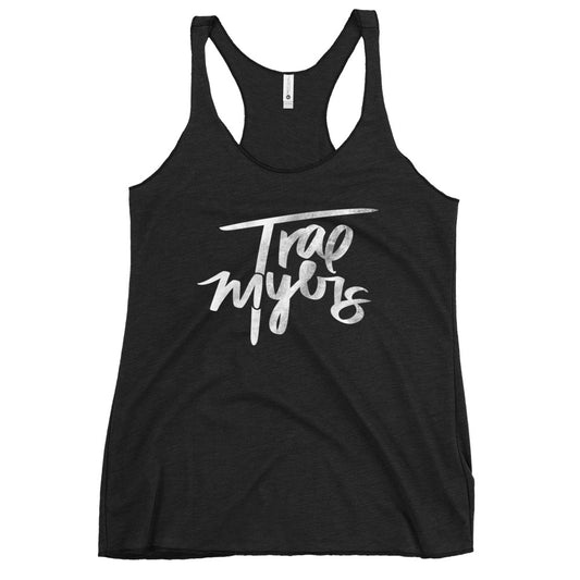 TRAE MYERS FULL NAME WOMEN'S RACERBACK TANK (MORE COLORS)