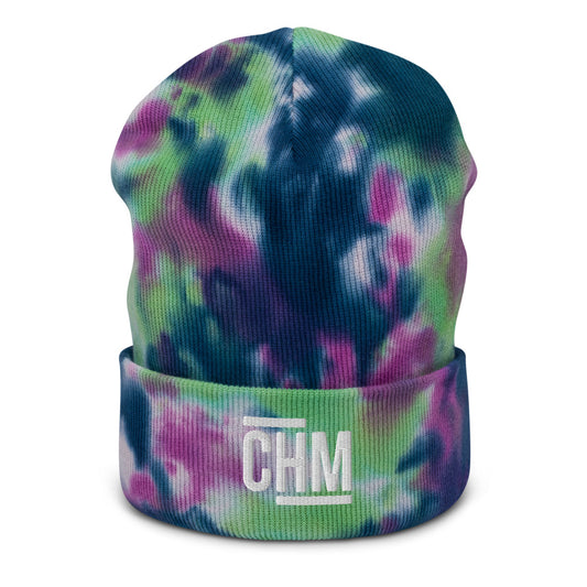 CARING HEARTS INITIALS LOGO TIE DYE BEANIE (MORE COLORS)