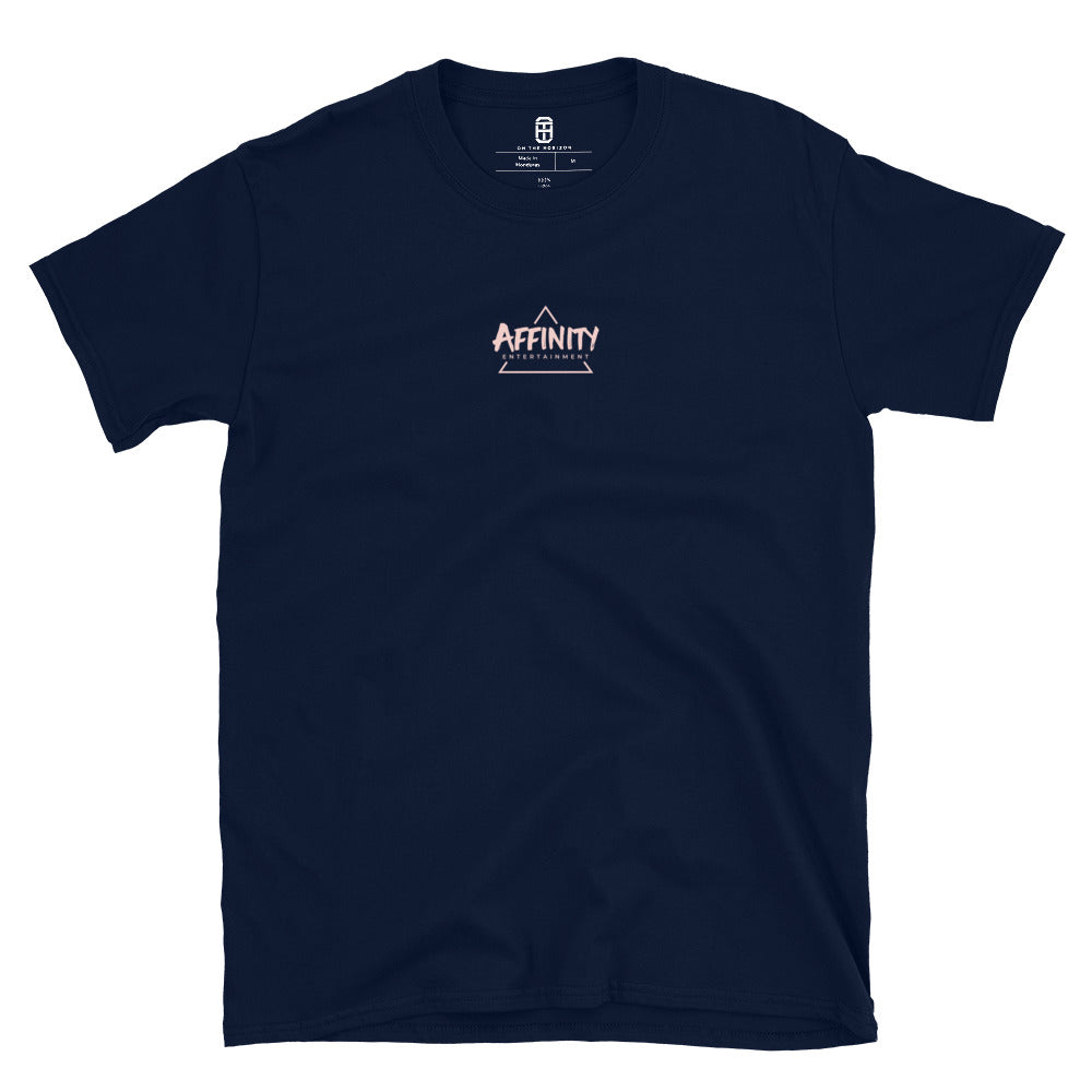 AFFINITY ENTERTAINMENT PINK LOGO T-SHIRT (MORE COLORS)