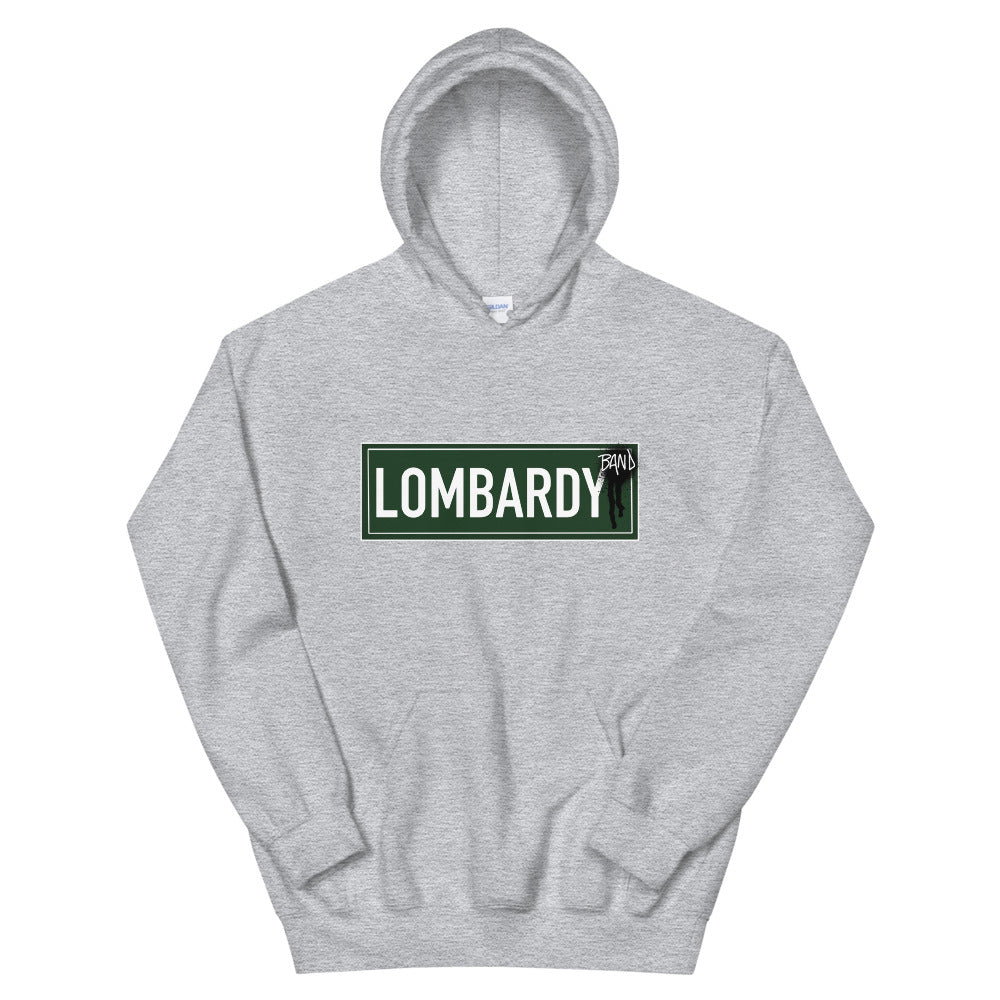 LOMBARDY BAND STREET SIGN HOODIE (MORE COLORS)