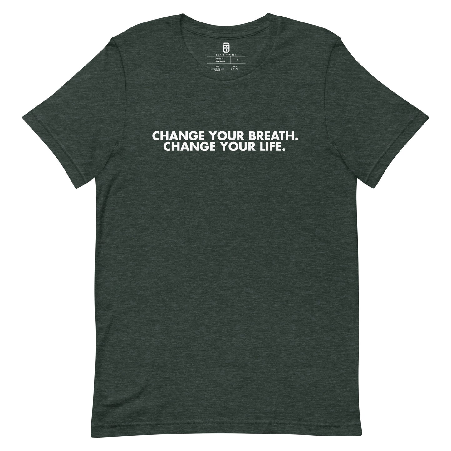 THE MINDSTRONG PROJECT CHANGE YOUR BREATH T-SHIRT (MORE COLORS)